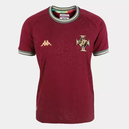 Camisa Feminina Vasco da Gama Goleiro 2022/23 Bordo - Modelo Baby Look